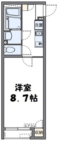 クレイノパルテドールの物件間取画像